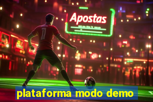 plataforma modo demo